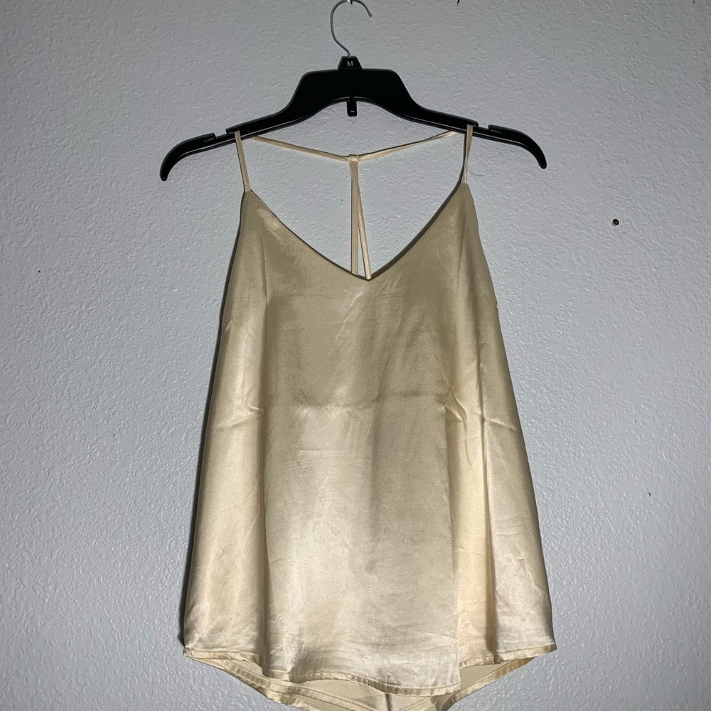 Gold Silky Top